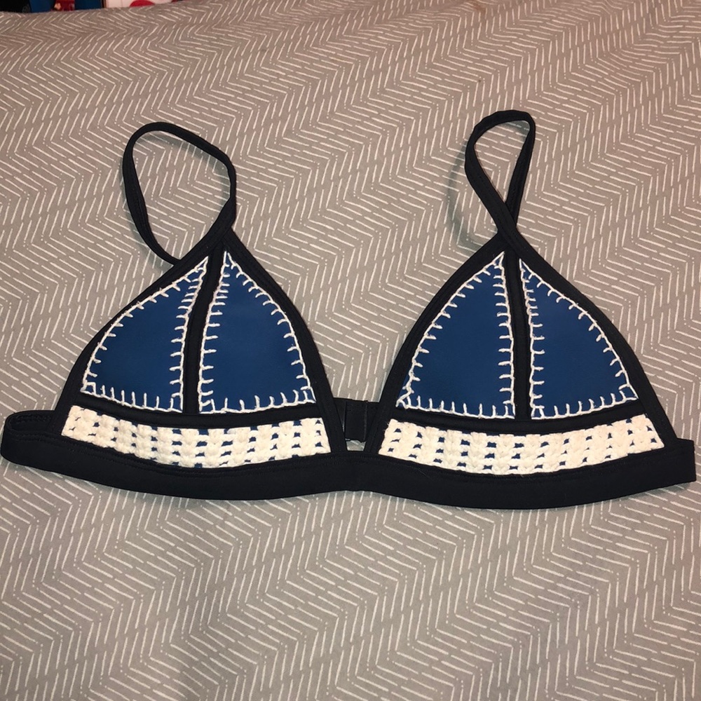 Crochet Triangl Swim Top